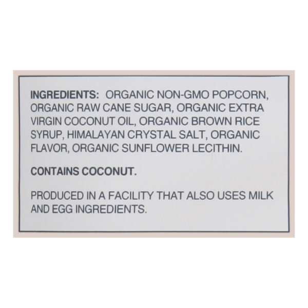 Lesser Evil - Popcorn Himlyn Swtness - Case Of 12-6.4 Oz - Image 2