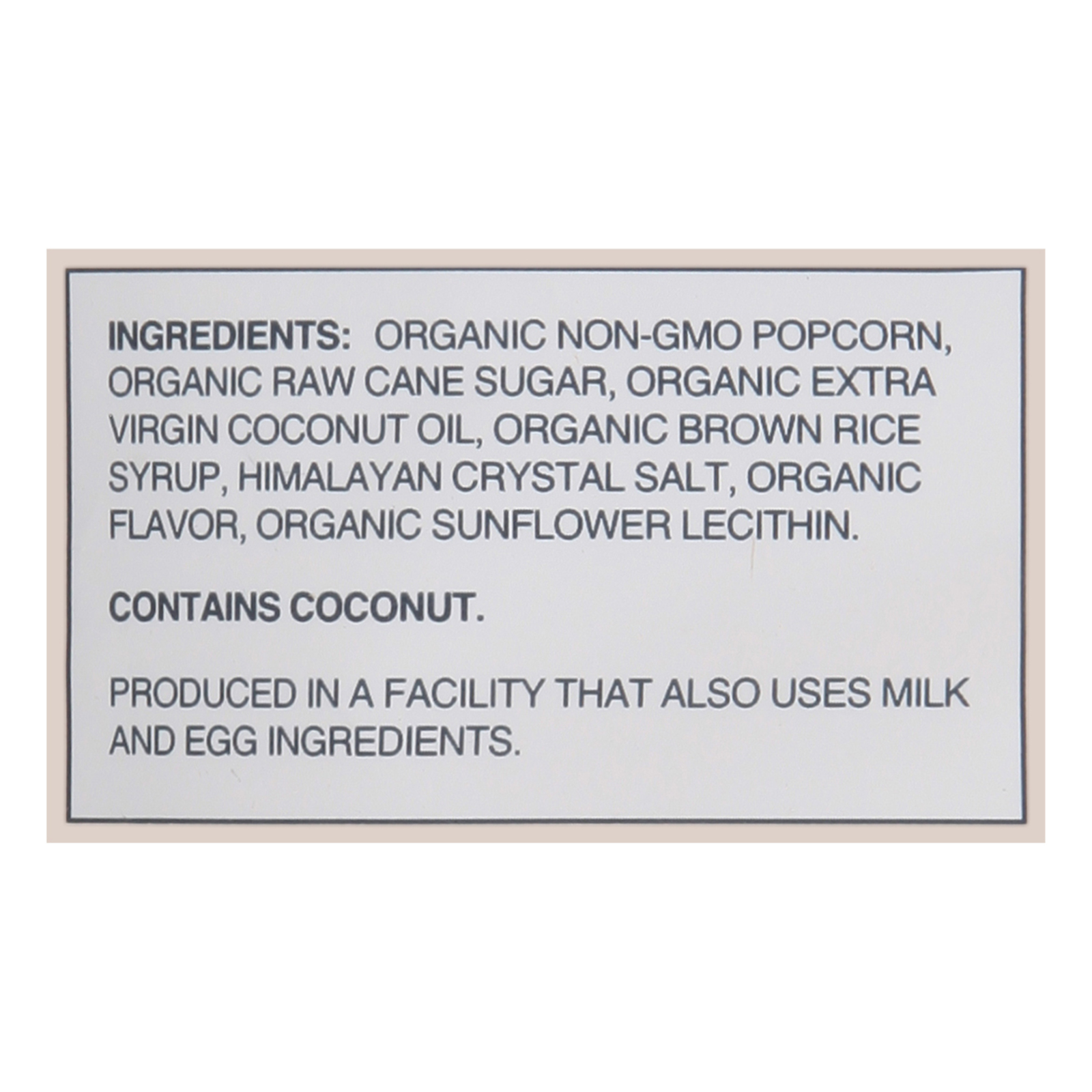 Lesser Evil - Popcorn Himlyn Swtness - Case Of 12-6.4 Oz - Image 2