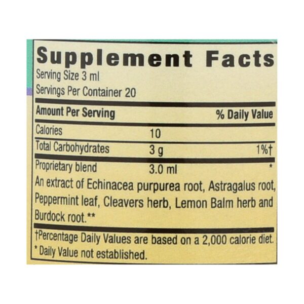 Herbs For Kids Echinacea Astragalus - 2 Fl Oz - Image 2