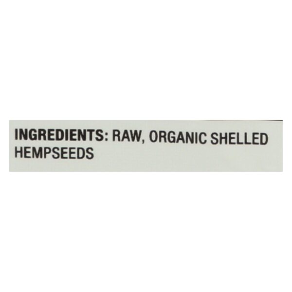 Nutiva Certified Organic Hempseed - Shelled - 8 Oz - Case Of 6 - Image 2