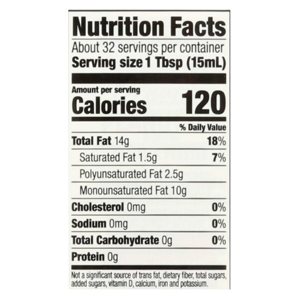 Spectrum Naturals High Heat Refined Organic Peanut Oil - Case Of 12 - 16 Fl Oz. - Image 2