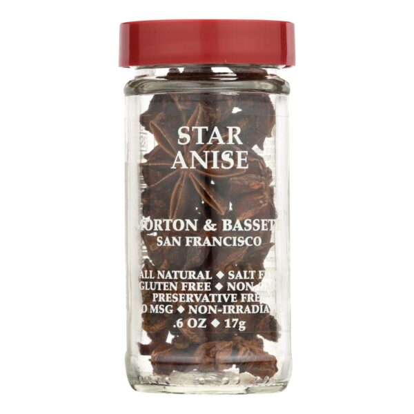 Morton And Bassett Seasoning - Star Anise - .6 Oz - Case Of 3 - Image 2