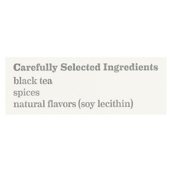 Bigelow Tea Black Tea - Spiced Chai - Case Of 6 - 20 Bag - Image 2