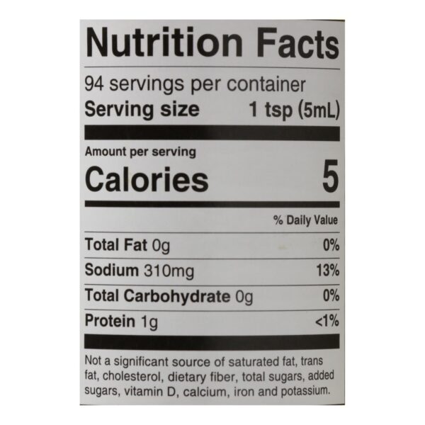 Bragg - Liquid Aminos - 16 Oz - Case Of 12 - Image 2