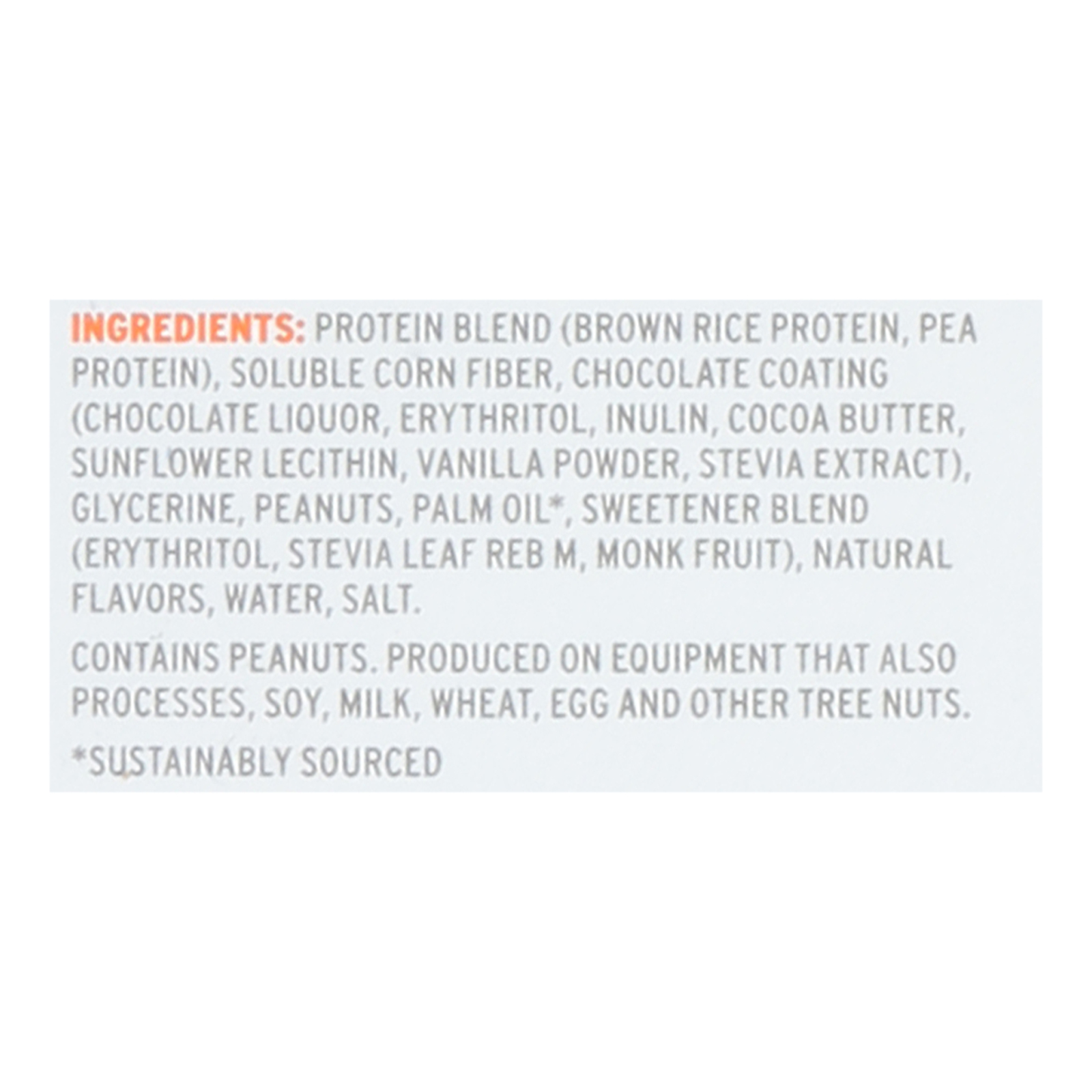 No Cow Bar - Bar Chocolate Peanut Butter Cup - Case Of 12-2.12 Oz - Image 2