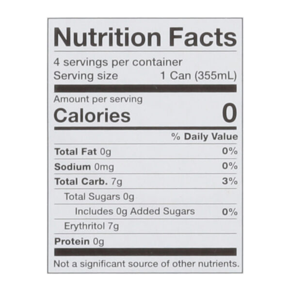 Virgil's - Soda Zero Sugar Root Beer Can - Case Of 6-4/12 Fluid Ounces - Image 2