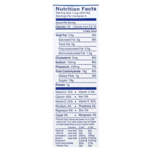 Almond Breeze - Almond Milk - Chocolate - Case Of 12 - 32 Fl Oz. - Image 2