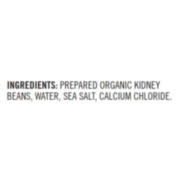 Woodstock Organic Dark Red Kidney Beans - Case Of 6 - 111 Oz - Image 2
