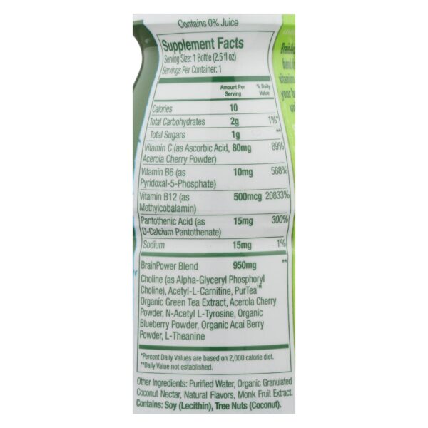 Brain Juice - Brain Juice Strawberry Lemonade - Case Of 12 - 2.5 Fl Oz - Image 2