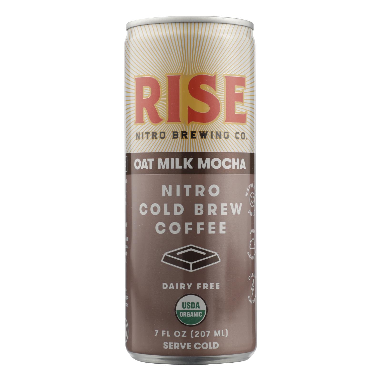Rise Brewing Co. Mocha Latte Nitro Cold Brew Coffee, Mocha Latte - Case Of 12 - 7 Fz - Image 3