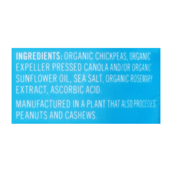 Saffron Road - Chckp Crnchy Sea Salt - Case Of 6-5.4 Oz - Image 2