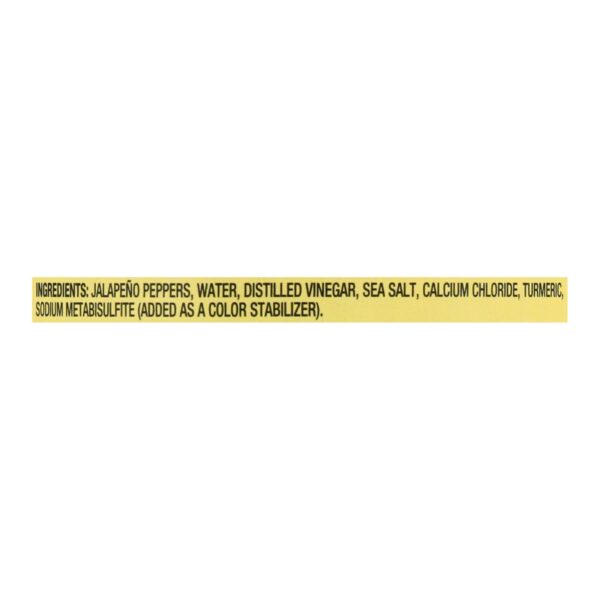 Mezzetta Hot Jalapeno Peppers - Sliced - Case Of 6 - 16 Oz. - Image 2