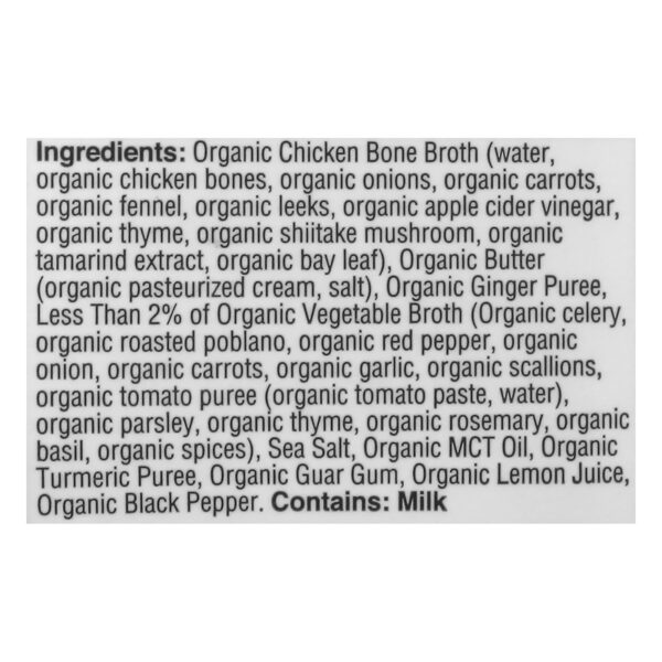 Kettle And Fire - Bone Broth Butter Chicken - Case Of 6-16.9 Oz - Image 2