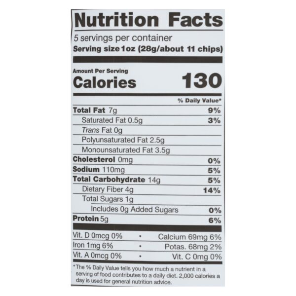 Beanitos - White Bean Chips - Restaurant Style - Case Of 6 - 5 Oz. - Image 2