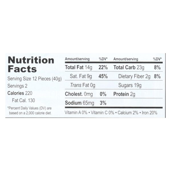 Equal Exchange Organic Milk Chocolate Bar - Caramel Crunch With Sea Salt - Case Of 12 - 2.8 Oz. - Image 2