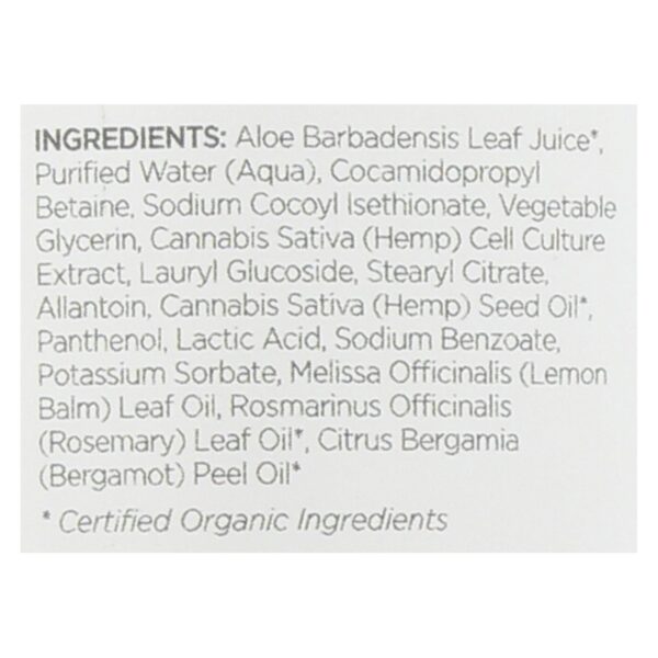 Andalou Naturals Shower Gel Rosemary + Lemon Balm - 1 Each - 8 Fl Oz. - Image 2
