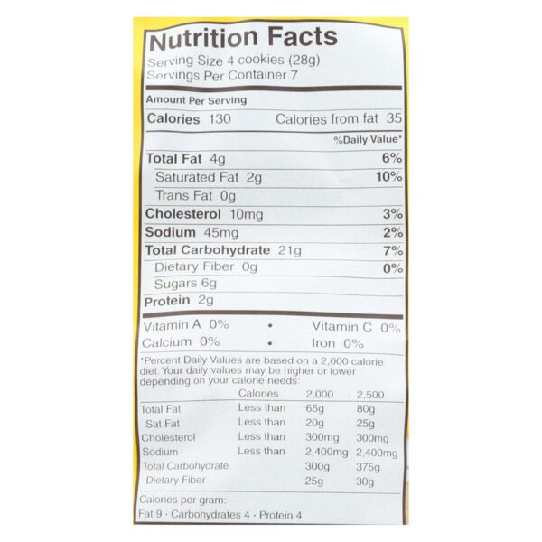 Schar Shortbread Cookies Gluten Free - Case Of 12 - 7 Oz. - Image 2