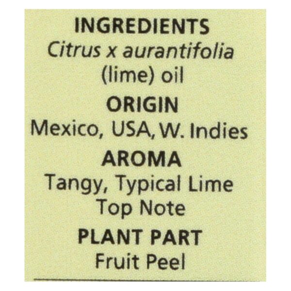 Aura Cacia - Pure Essential Oil Lime - 0.5 Fl Oz - Image 2