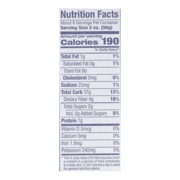 Delallo - Pasta Organic Orzo Whole Wheat Number 65 - Case Of 12-16 Ounces - Image 2
