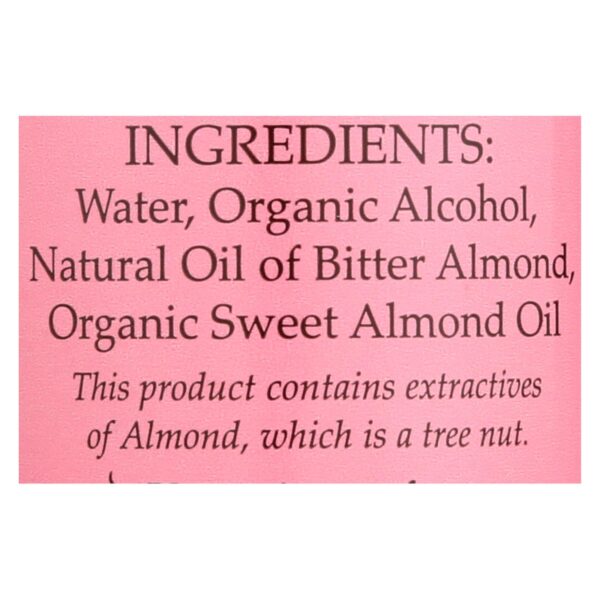 Flavorganics Extract - Organic - Almond - 2 Oz - Case Of 12 - Image 2