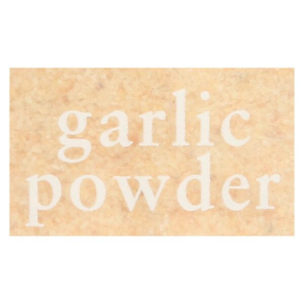Simply Organic Garlic - Organic - Powder - .92 Oz - Case Of 6 - Image 2