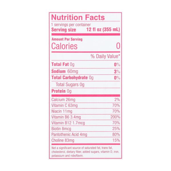 Aspire Healthy Energy - Sparkling Raspberry Acai - Case Of 6 - 4/12 Oz - Image 2