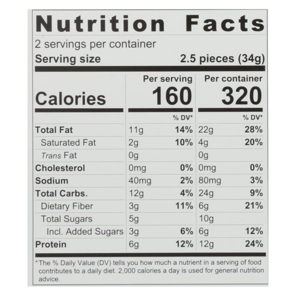 Tosi - Superbites Cashew - Case Of 12-2.4 Oz - Image 2
