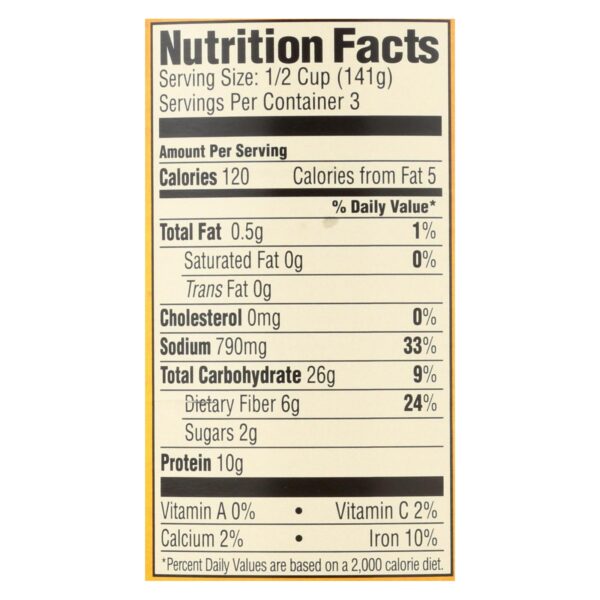 Sylvia's Black Eye Peas - Seasoned - Case Of 12 - 15 Oz. - Image 2