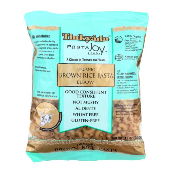 Tinkyada Organic Brown Rice Pasta - Elbows - Case Of 12 - 12 Oz - Image 3