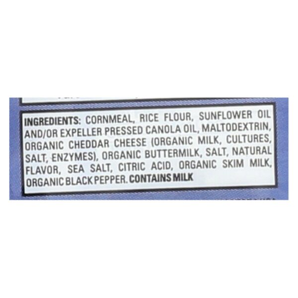 Pirate Brands Booty Puffs - Aged White Cheddar - Case Of 12 - 1 Oz. - Image 2
