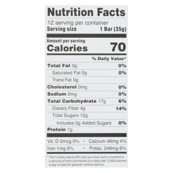 That's It - Probiotic Fruit Bar Fig - Case Of 12 - 1.2 Oz - Image 2