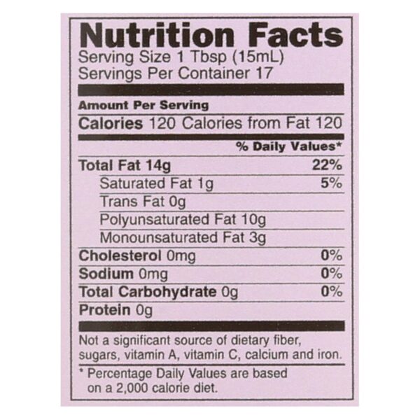 International Collection Grapeseed Oil - Case Of 6 - 8.45 Fl Oz. - Image 2