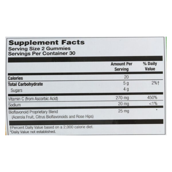 Zand - Gummies Orange C - 1 Each - 60 Ct - Image 2