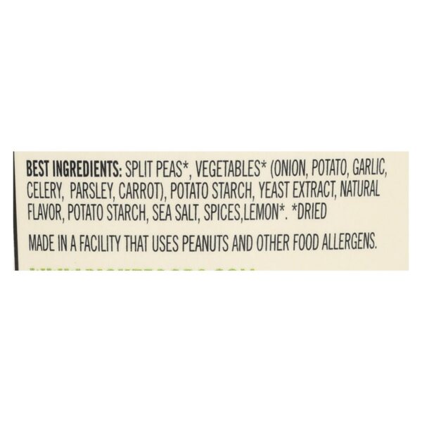 Dr. Mcdougall's Vegan Split Pea Lower Sodium Soup Cup - Case Of 6 - 1.9 Oz. - Image 2