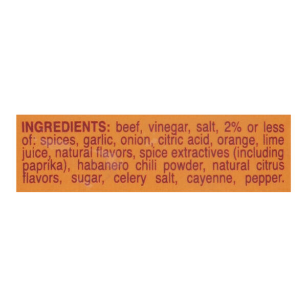 Vacadillos - Carne Seca Habanero - Case Of 8-2 Oz - Image 2