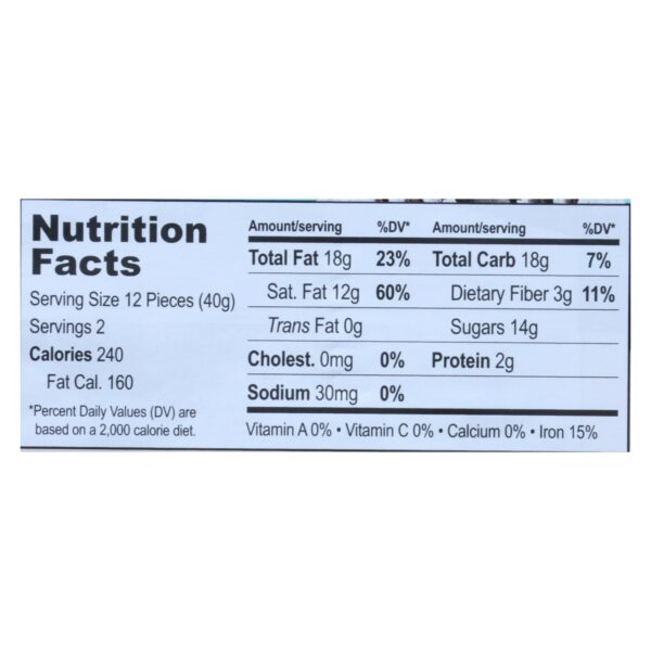 Equal Exchange - Bar Dark Chocolate Coconut - Case Of 12 - 2.8 Oz - Image 2