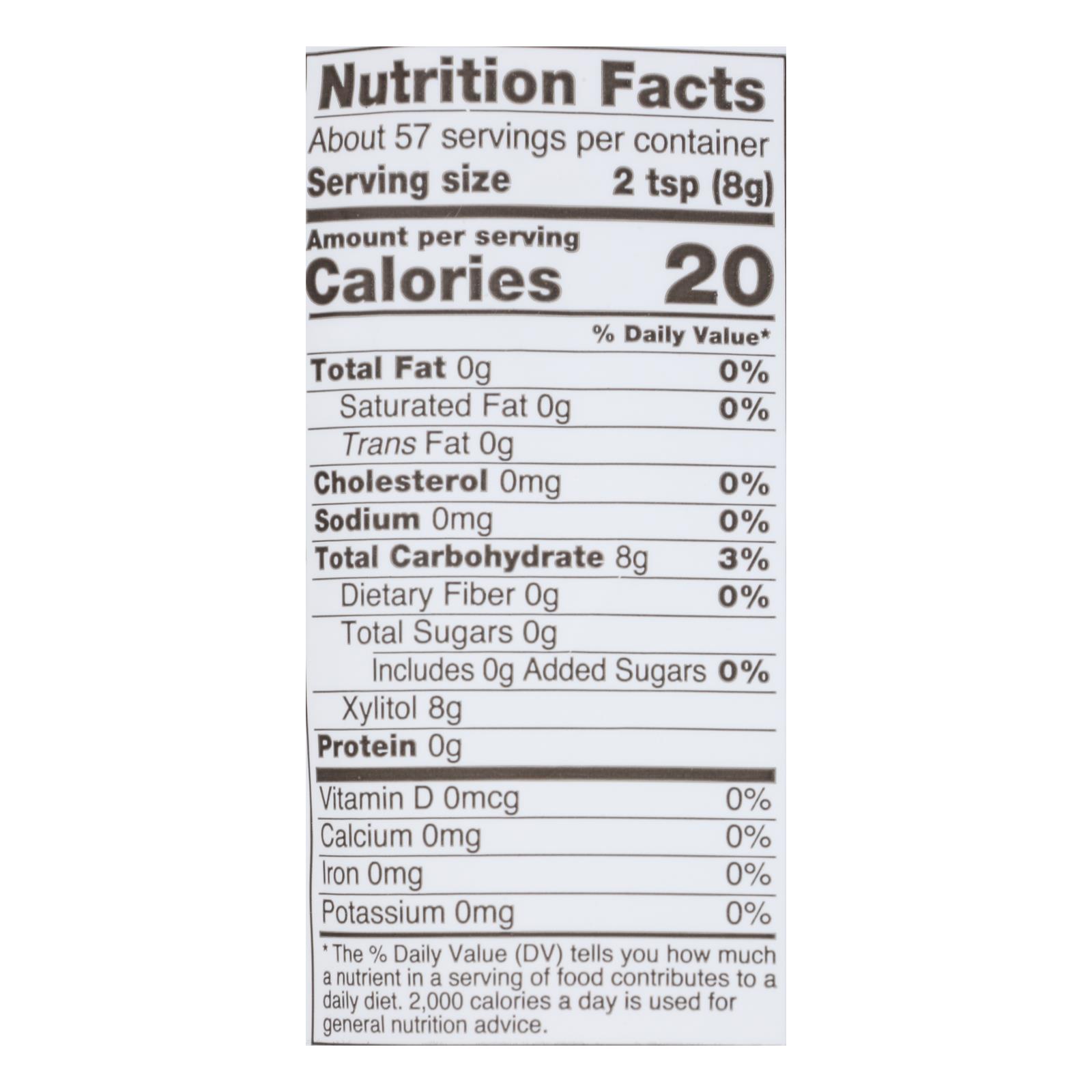 Now Real Food Xylitol  - 1 Each - 1 Lb - Image 2