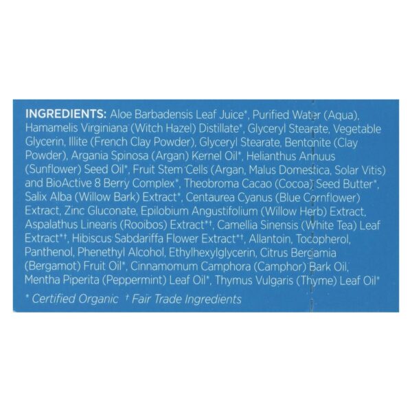 Andalou Naturals Instant Clarity Face Mask - Argan Oil & Blue Clay - Case Of 6 - 0.28 Oz - Image 2