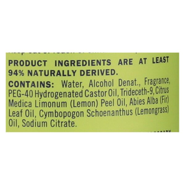 Mrs. Meyer's Clean Day - Room Freshener - Lemon Verbena - Case Of 6 - 8 Oz - Image 2