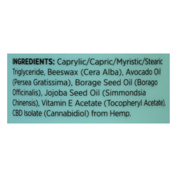 Shikai Products - Cbd Balm Unscented - 1 Each-1.65 Oz - Image 2