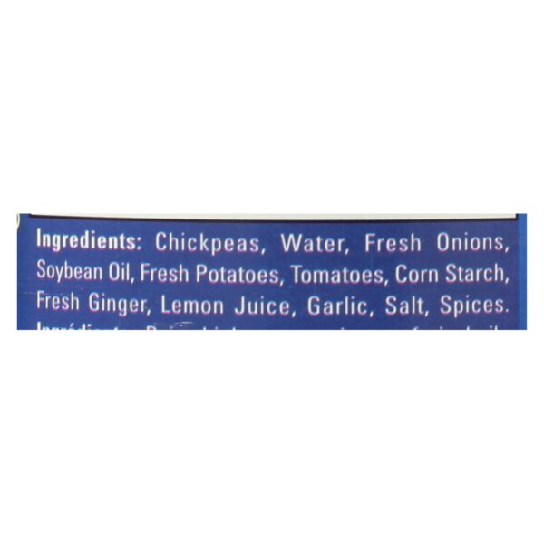 Jyoti Cuisine India Punjabi Chhole - Case Of 12 - 15 Oz. - Image 2