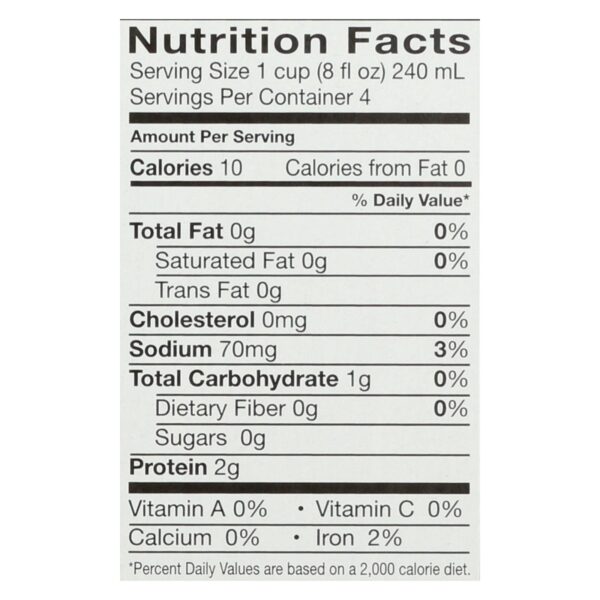 Pacific Natural Foods Free Range Chicken Broth - Low Sodium - Case Of 6 - 8 Fl Oz. - Image 4
