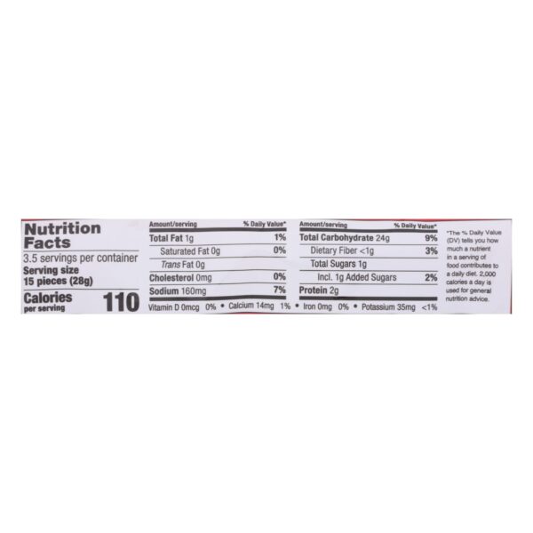 Ka'me Rice Crunch Crackers - Black Sesame And Soy Sauce - Case Of 12 - 3.5 Oz. - Image 2
