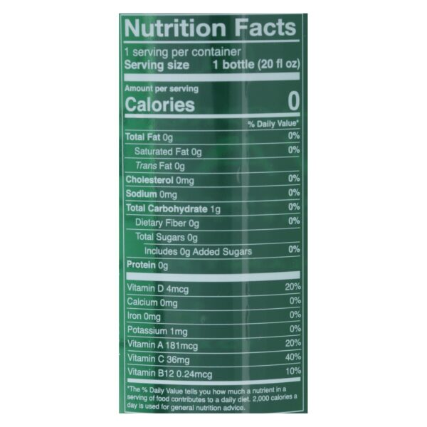 Chlorophyll Water - Water Chlorophyll - Case Of 12-16.9 Fz - Image 2