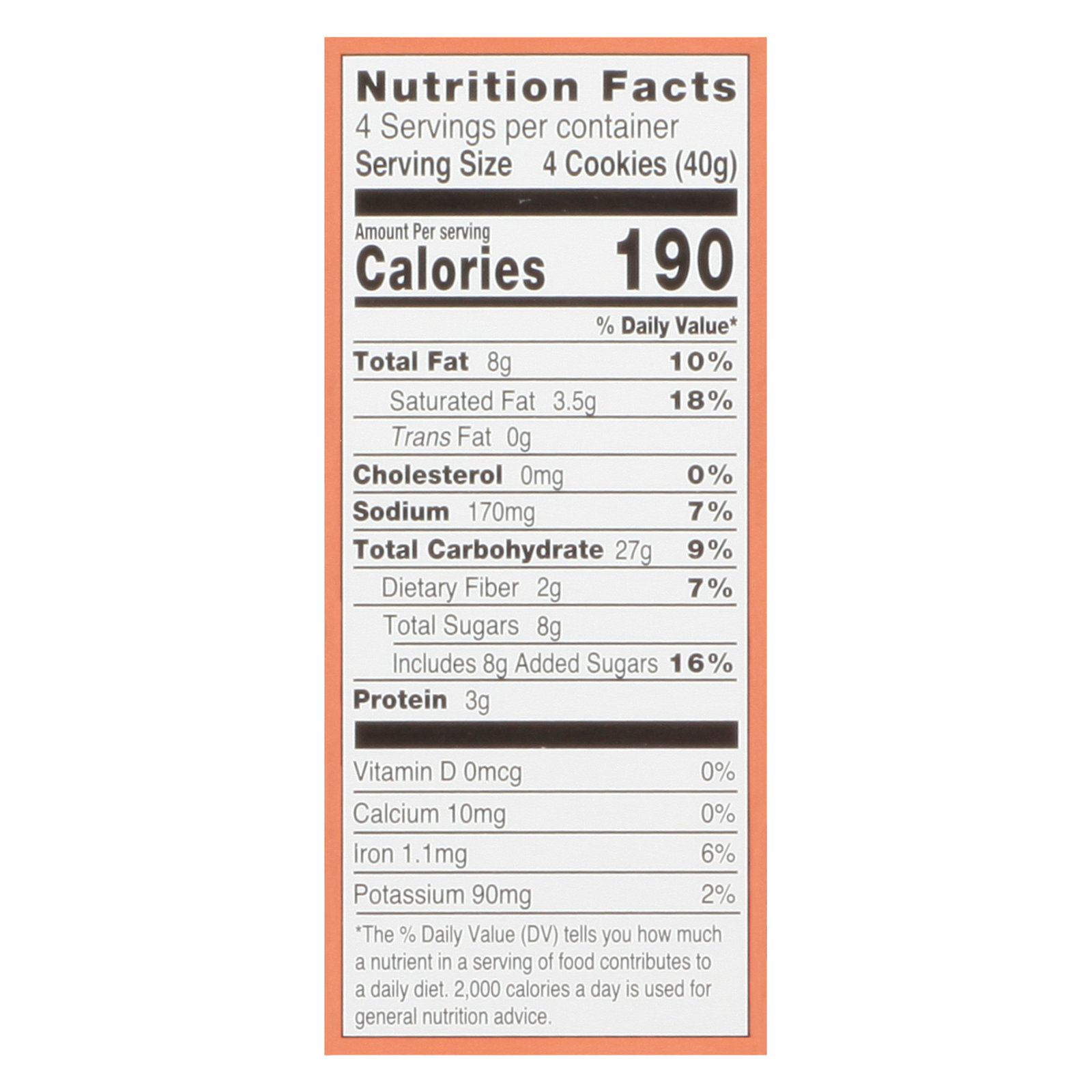 Nairn's - Cookie Gluten Free Chocolate Chips Oatgrahm - Case Of 6-5.64 Oz - Image 2