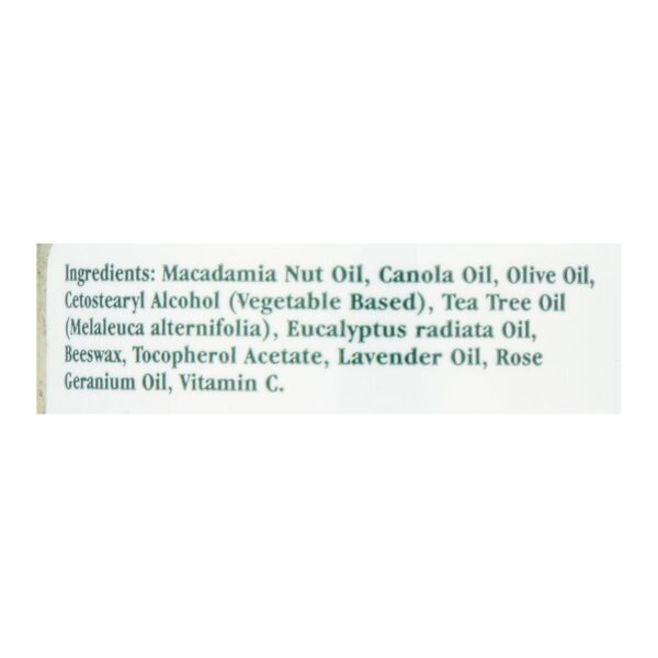 Tea Tree Therapy Antiseptic Ointment Eucalyptus Australiana And Lavender Oil - 2 Oz - Image 2