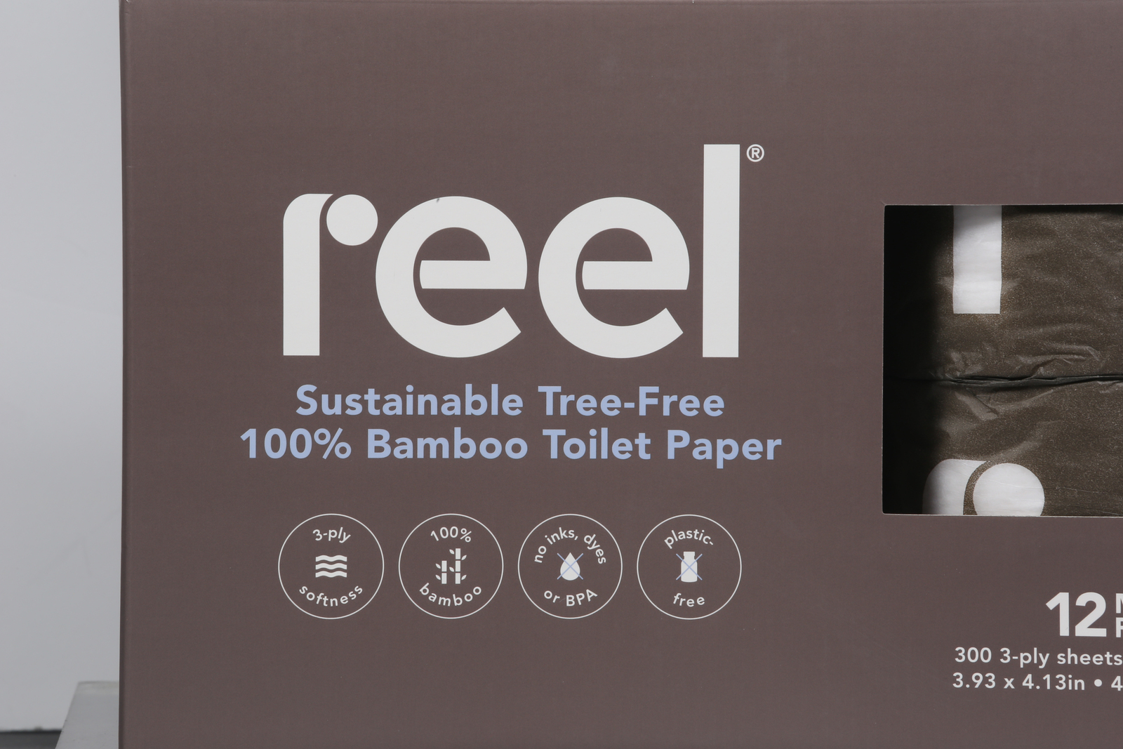 Reel - Toilet Paper Bamboo - Case Of 2-12 Count - Image 2