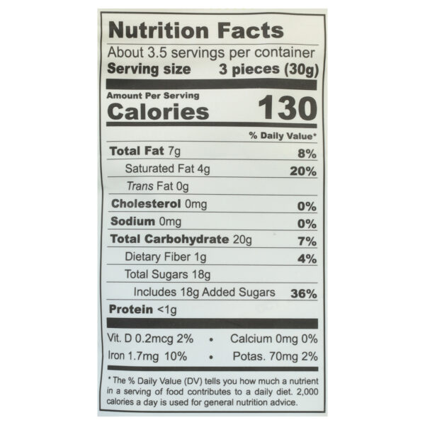 Chocolove - Bites Dark Chocolate Mint Creme - Case Of 8-3.5 Oz - Image 2