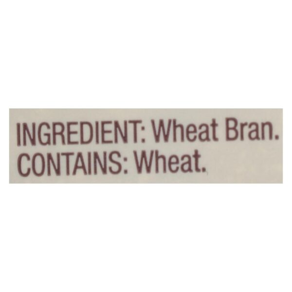Bob's Red Mill - Wheat Bran - Case Of 4-8 Oz - Image 2