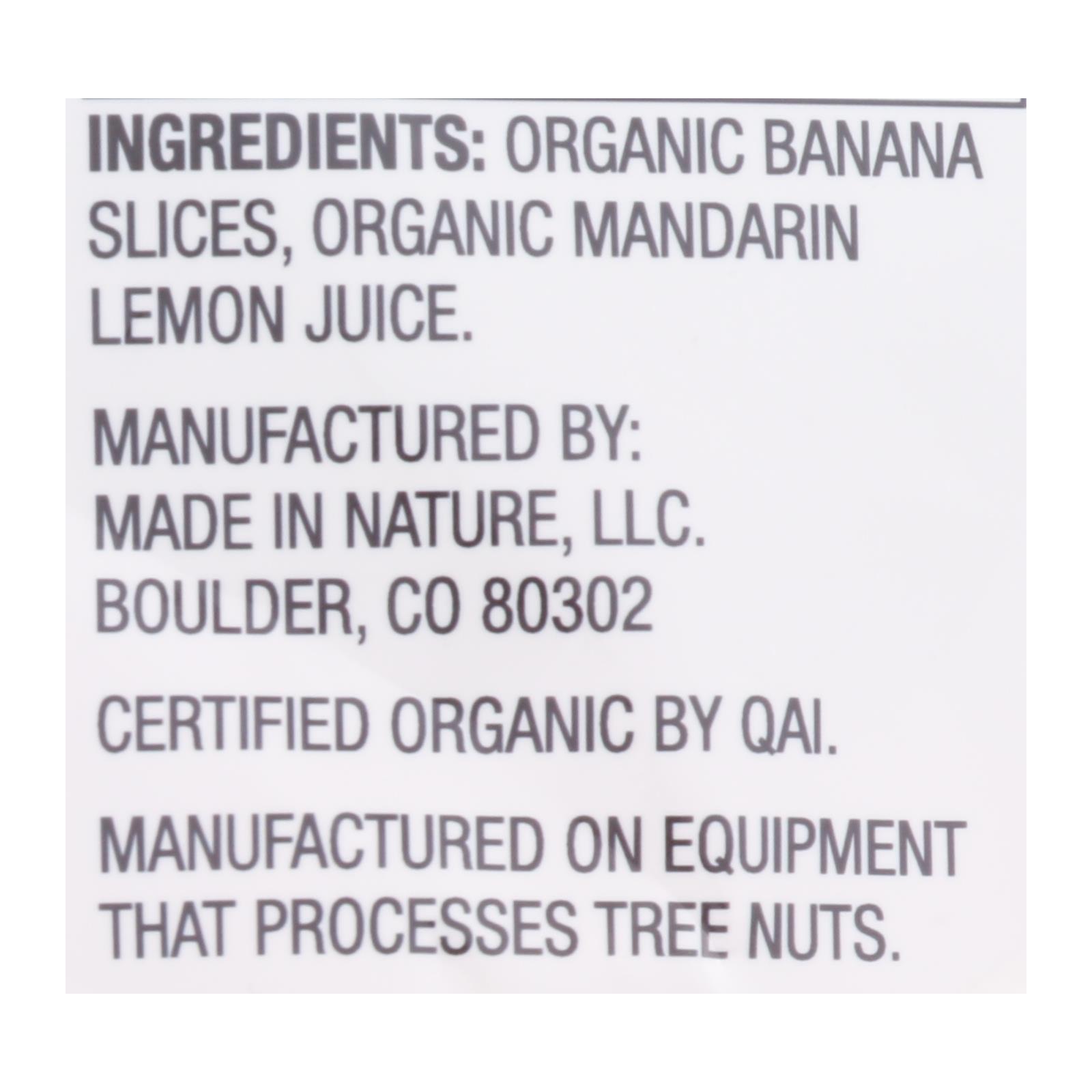 Made In Nature - Banana Dried - Case Of 6-12 Oz - Image 2